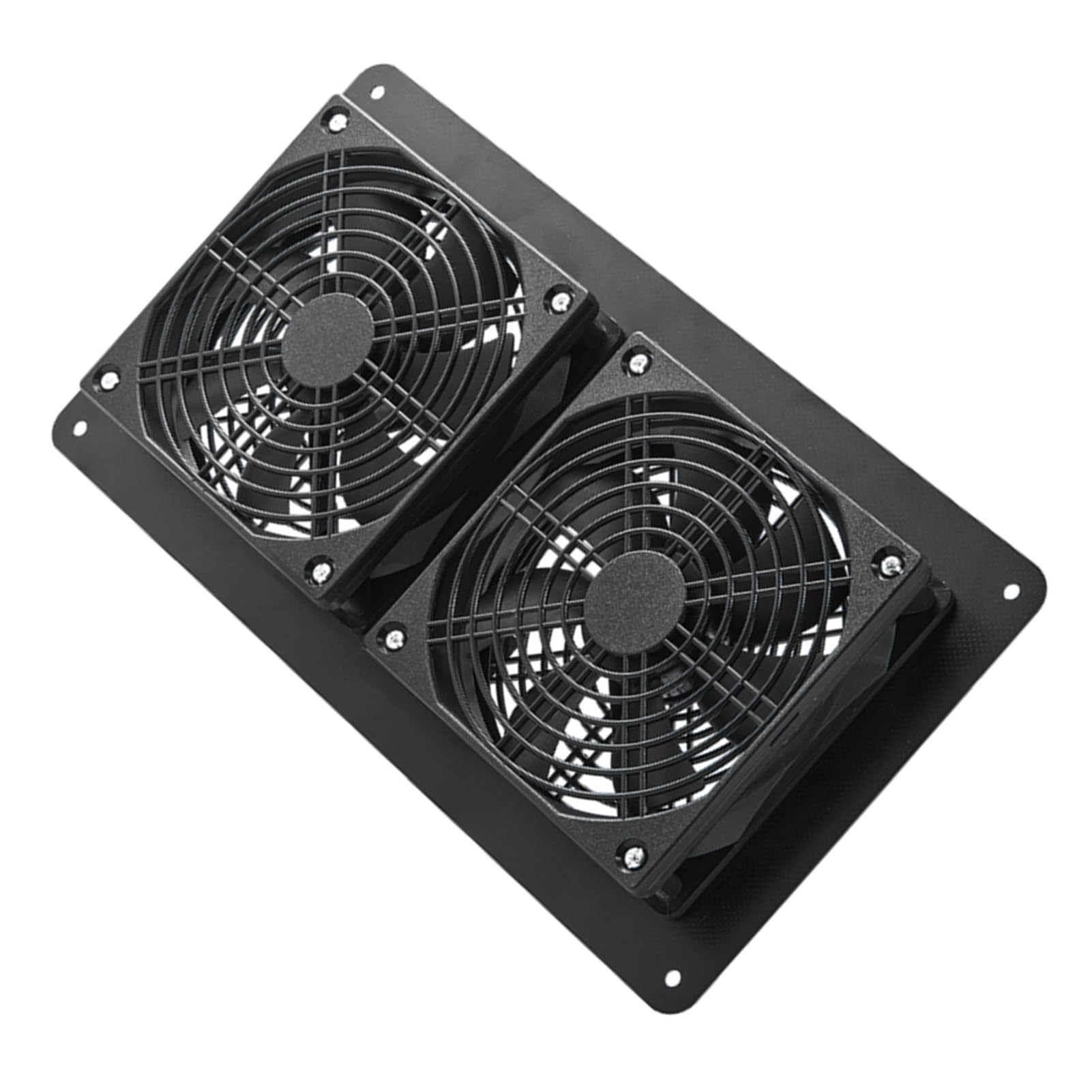 Wentylator Mavaol do klatek dla zwierząt 2 * 3 W, wysokowydajny panel słoneczny DC 12 V z 3-metrowym kablem włączania/wyłączania (15W-2FAN12)