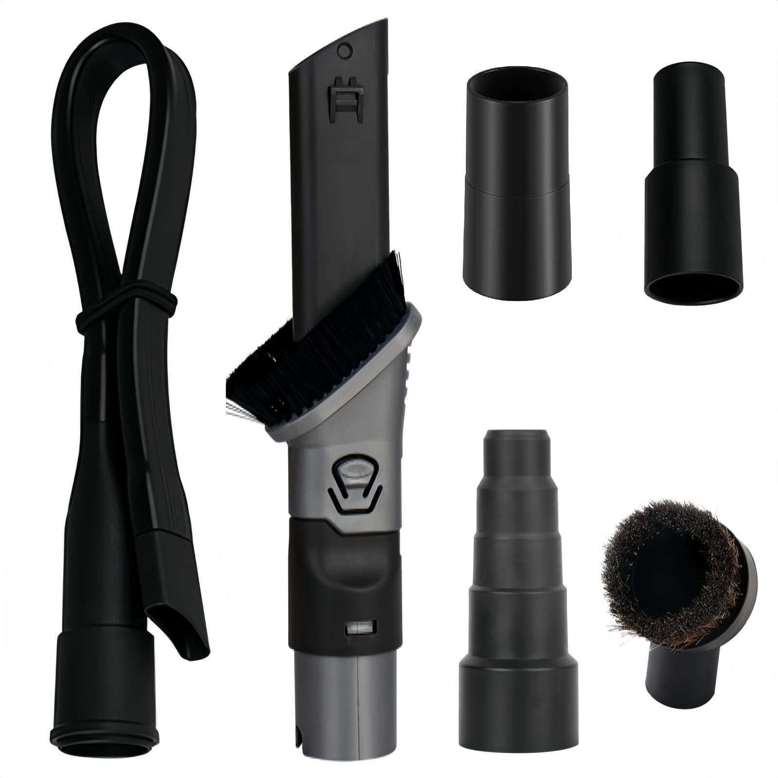 6PCS Vacuum Cleaner Attachments for Shark Rocket. 2-in-1 Crevice & Dusting Brush Combo. Includes flexible crevice tool and round bristle brush Compatible with Shark HV322,HV320, HV301,NV600, NV340