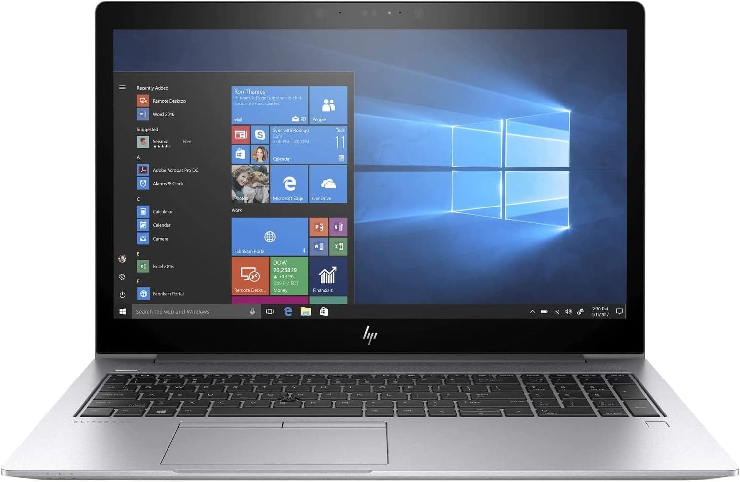 HP EliteBook 850 G5 15.6" FHD, Core i5-8350U 1.7GHz, 16GB RAM, 512GB SSD, Windows 11 Pro 64Bit, CAM (Renewed)