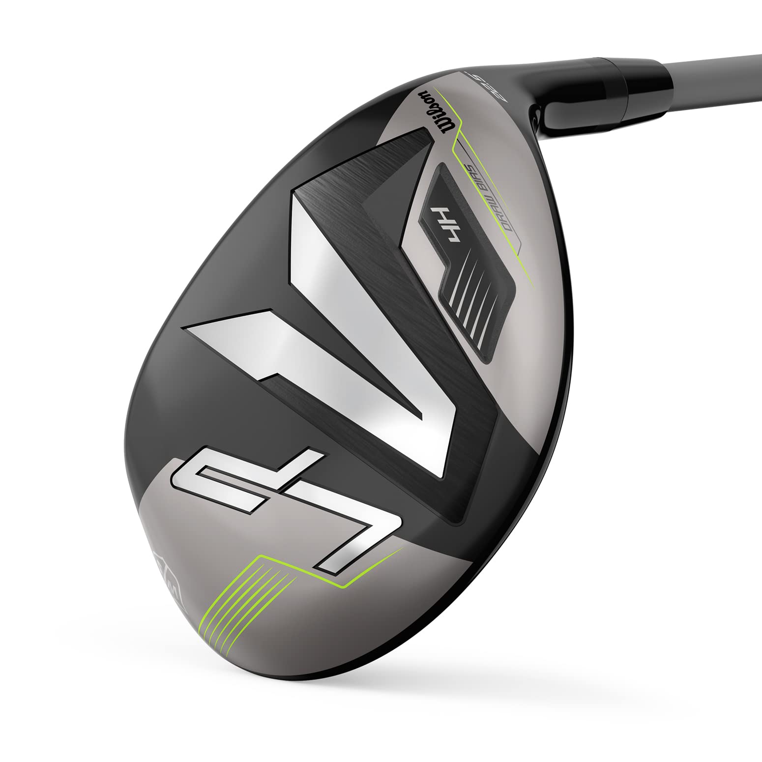 Wilson WG1P027702L Staff Palo de Golf, Launch Pad 2 Hybrid, Varilla de Grafito