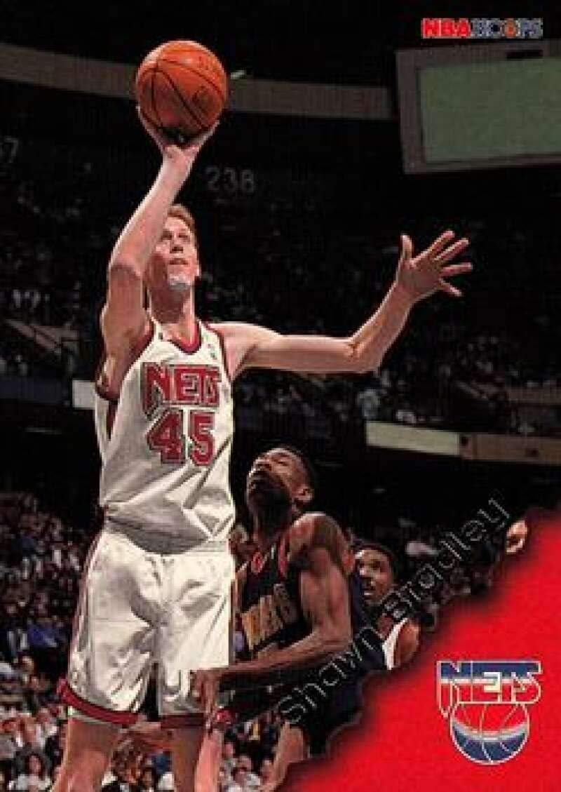 199697 NBA Hoops Series 197 Shawn Bradley New Jersey Nets