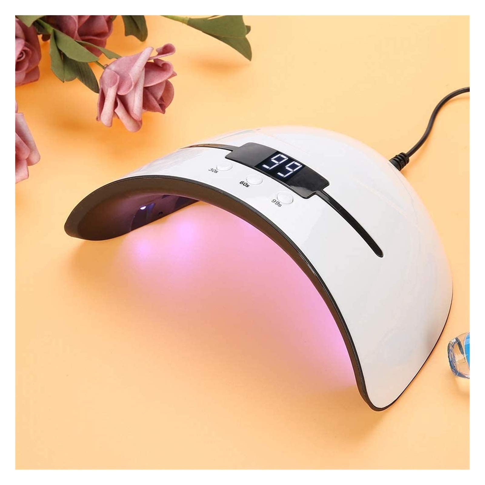 lampa do paznokci, Żelowe lakiery do paznokci LED