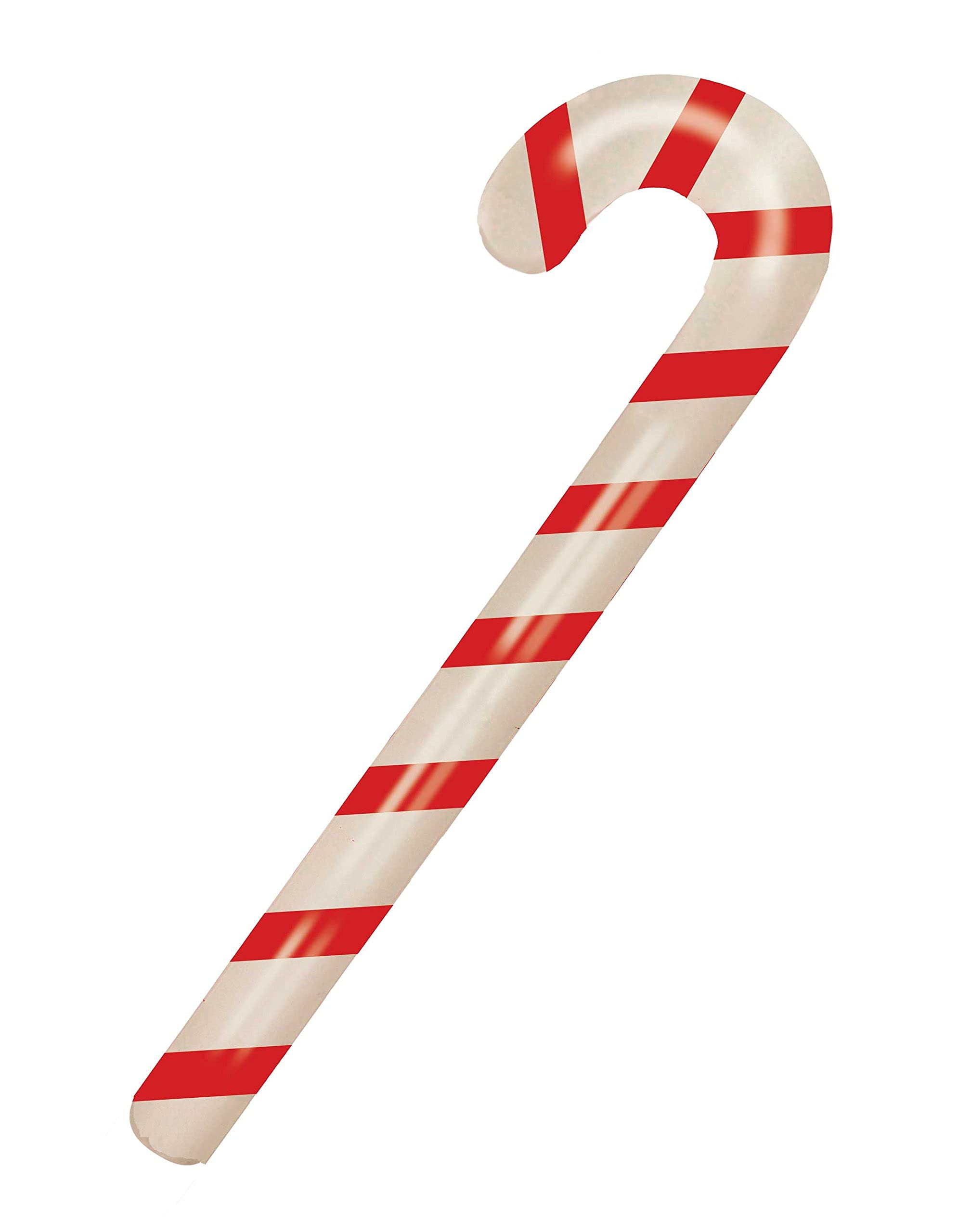 Grunge Wear Red-White Inflatable Candy Cane 90Cm, Giant Blow Up Christmas Decoration, Novelty Xmas Yard Ornament For Holiday Parties & Home Decor