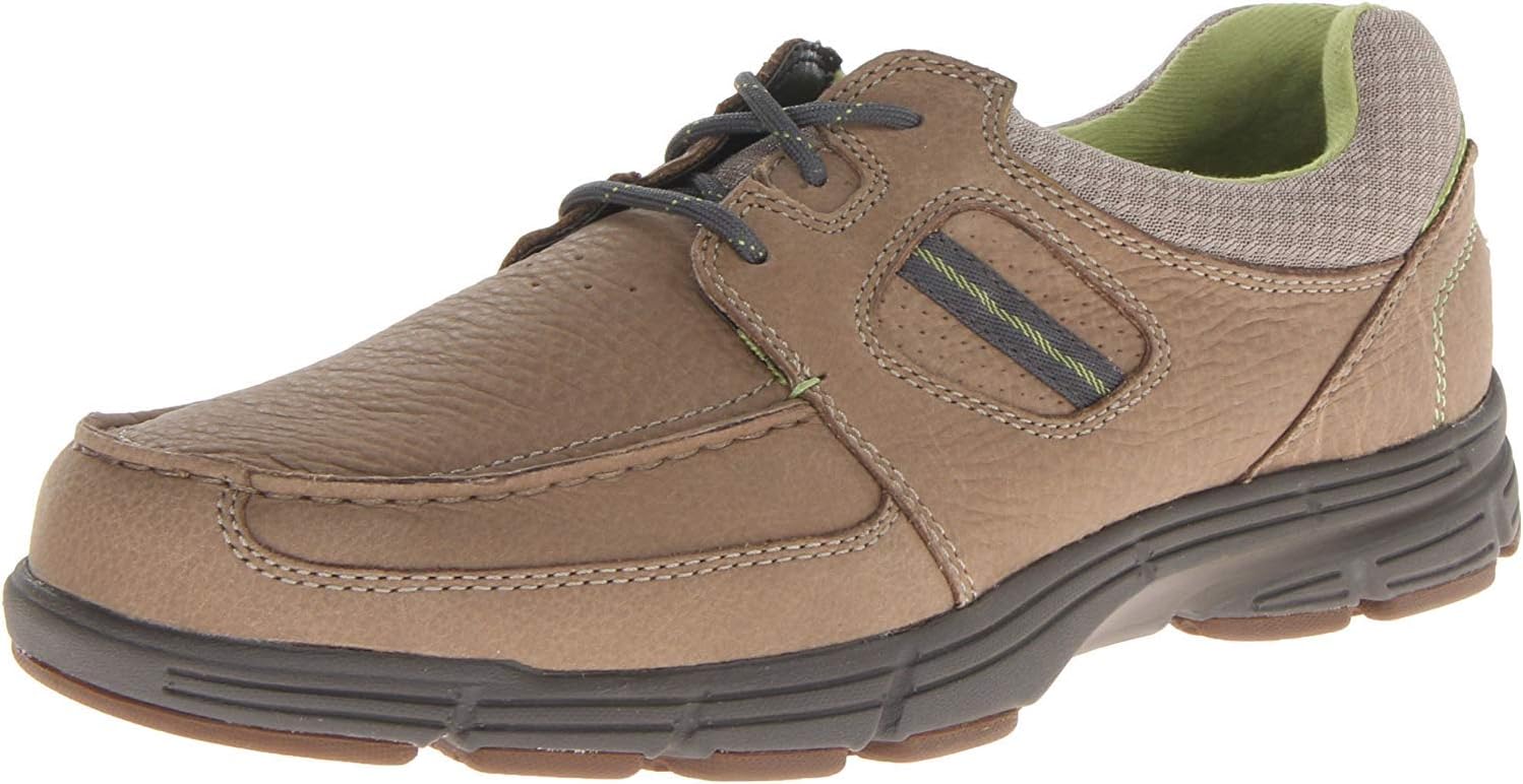 Dunham Men's Revsly Oxfords, Taupe, 12