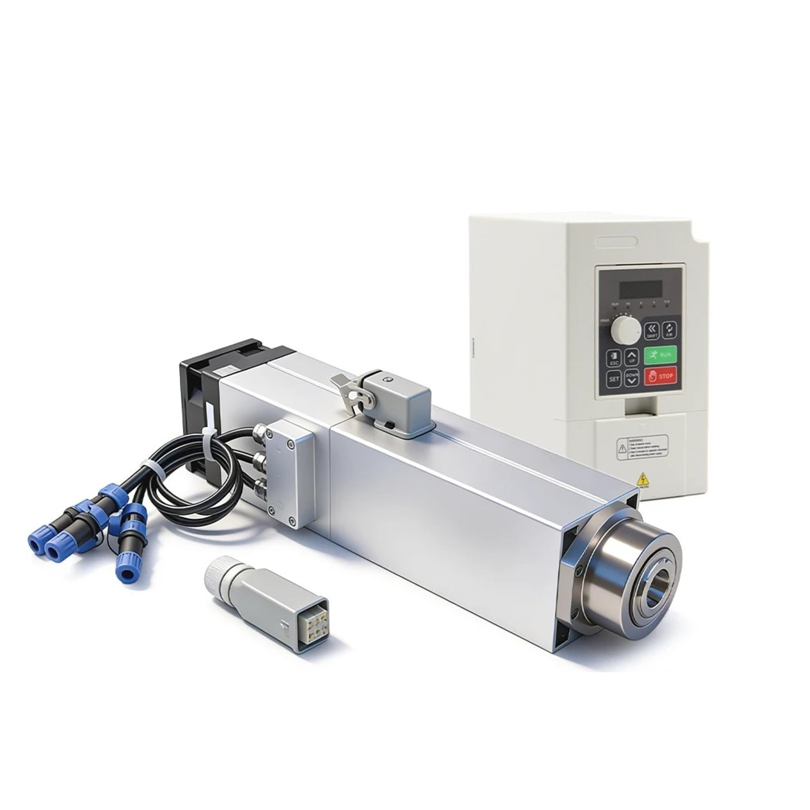 2.2kW ISO20 Air Cooled Spindle 18000-24000rpm for CNC with 1000Hz Inverter(220V 2.2KW)