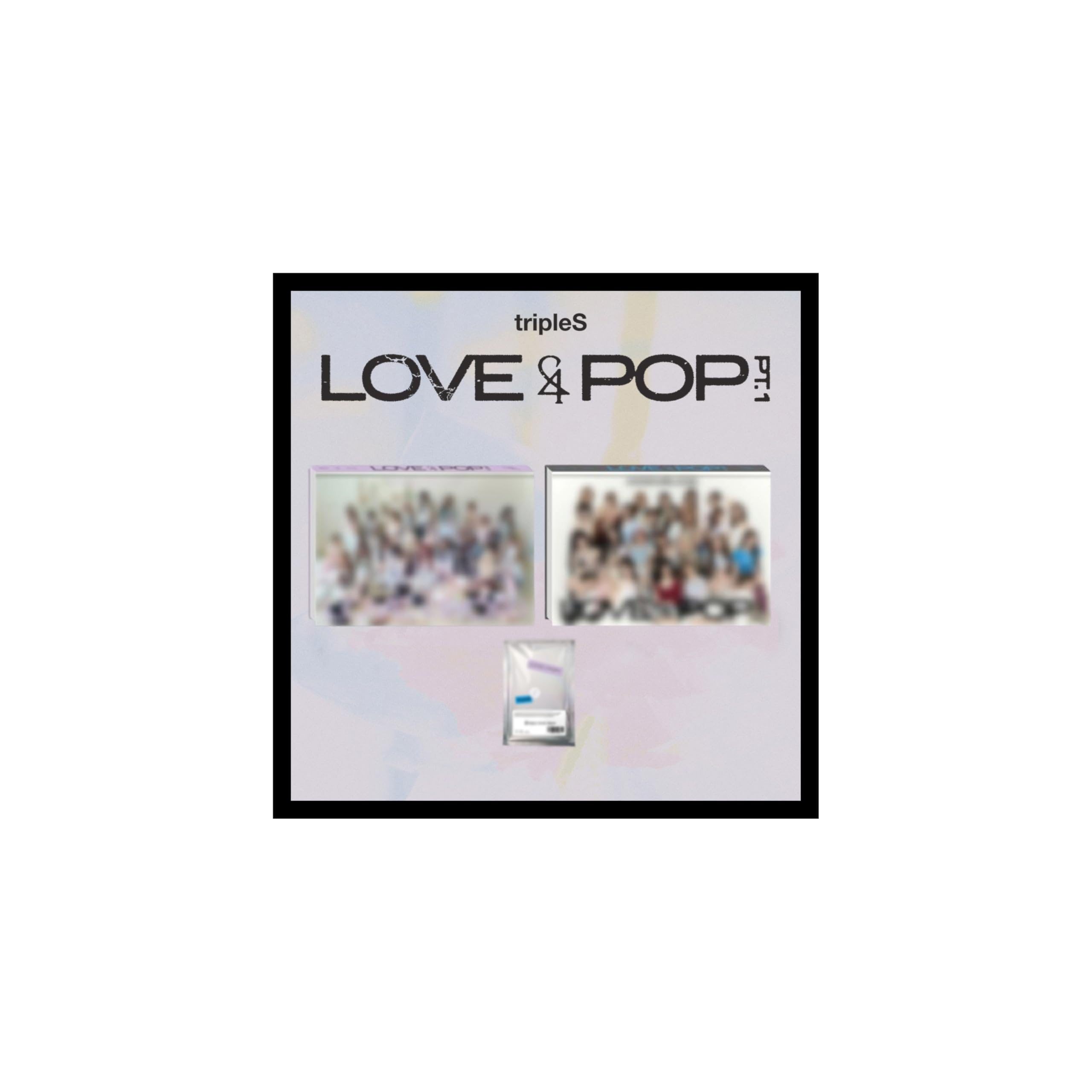 (Lot de 3 versions : album de musique 2 standard + 1 objet) triples ASSEMBLE26 Love & POP pt.1 album avec suivi