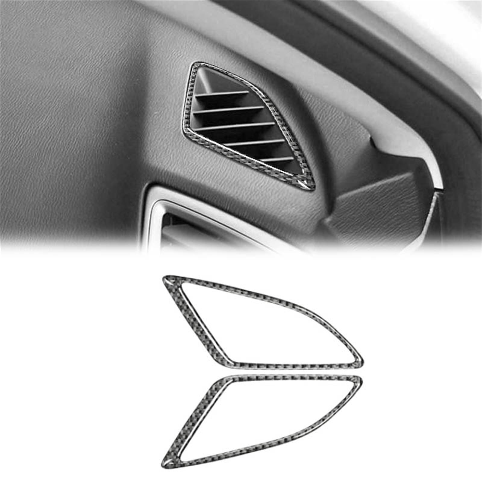 Interior Decoration for Mazda 3 Axela 2014-2018 Car Interior Accessories Instrument Panel Air Conditioning Outlet Decorative Frame Sticker