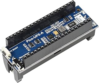 Waveshare UPS Module for Raspberry Pi Pico with Uninterruptible Power Supply Monitoring Battery Status Via I2C