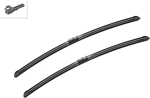 Vista 107 de BOSCH 3397007586 AeroTwin - Juego de 2 limpiaparabrisas de repuesto para lado del conductor y del pasajero, juego de 2 (27 y 20 pulgadas), bloqueo