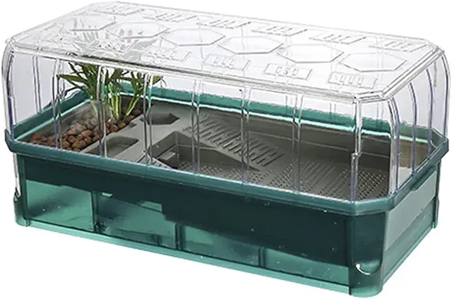 Terrarium Turtles Aquarium with Filter & Lid - Schildpadden Terrarium