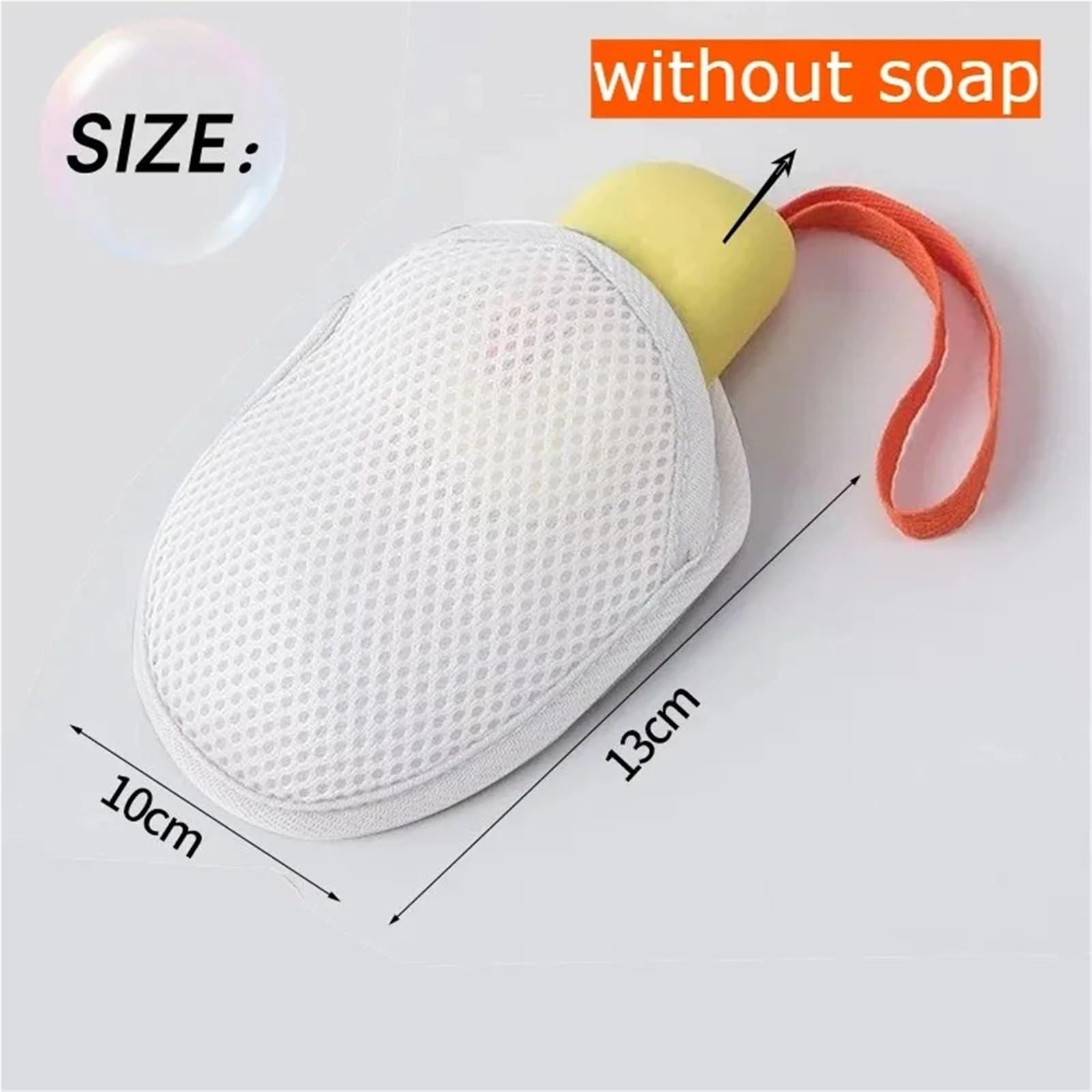 60pcs Soap Pocket Bag Saver Pouch für Feste Seife