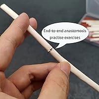 Vista 3 de DKULMN Kit completo de práctica de sutura, herramienta de entrenamiento de anastomosis vascular quirúrgica de microscopía, kit de práctica utura