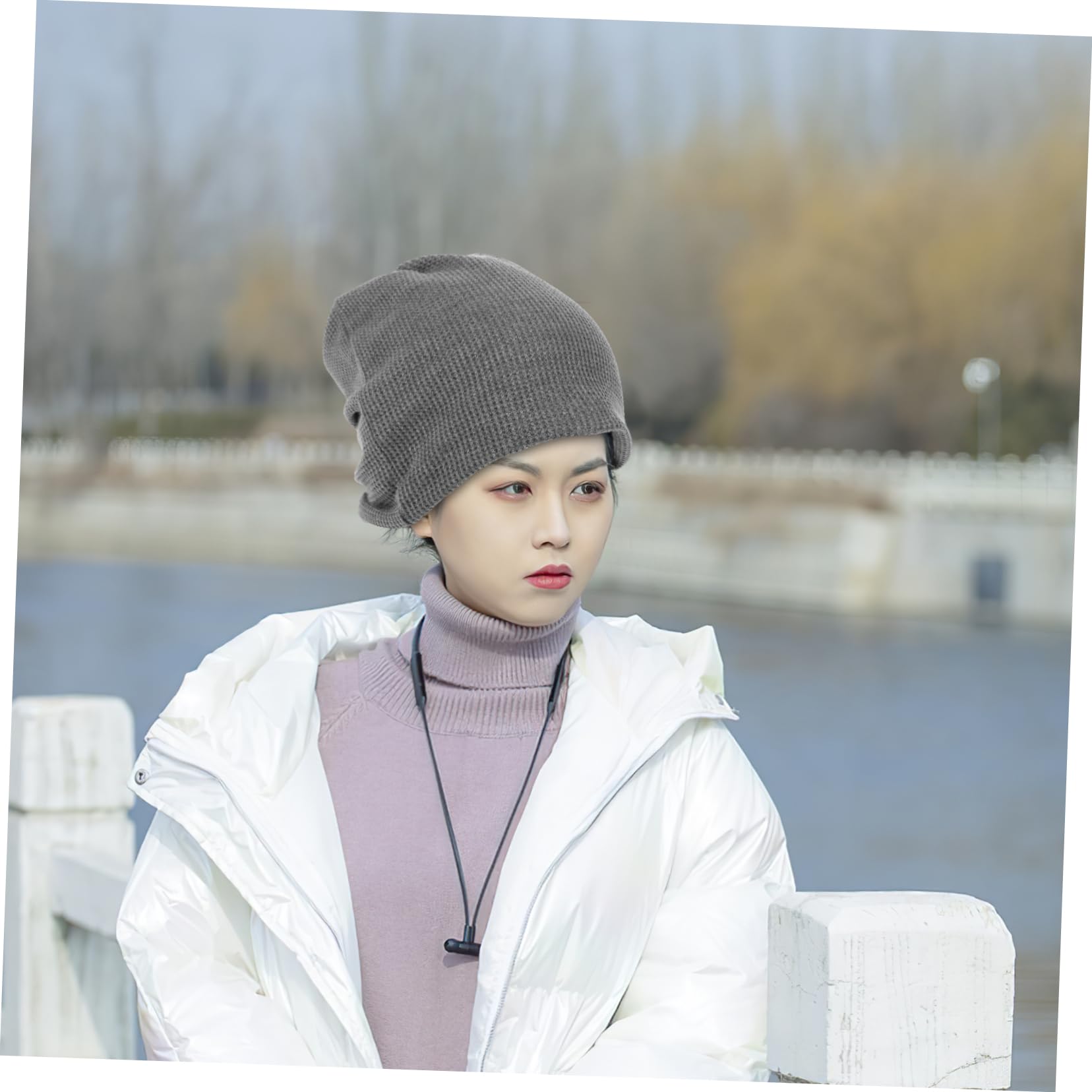 HANABASS Warmest Cycling Hat Windproof Thicken Hat for Winter Men Women Outdoor Activities Hiking Skiing