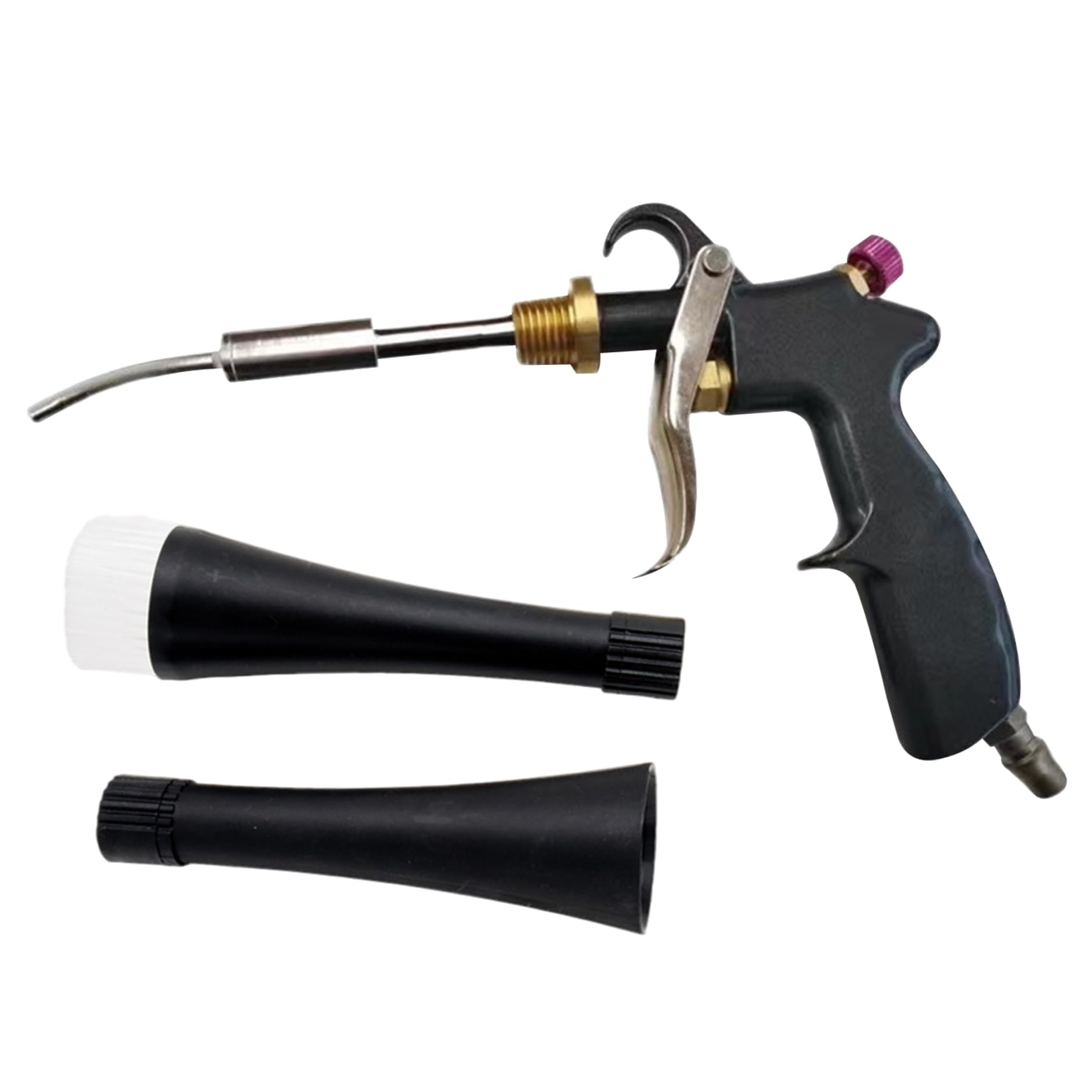 Air Blow Gun, Portable Efficient Car Interior Air Gun Blower, Multi-Purpose Car Detailing Cleaning Tools with Nozzle for Dirt and Dust from Surface