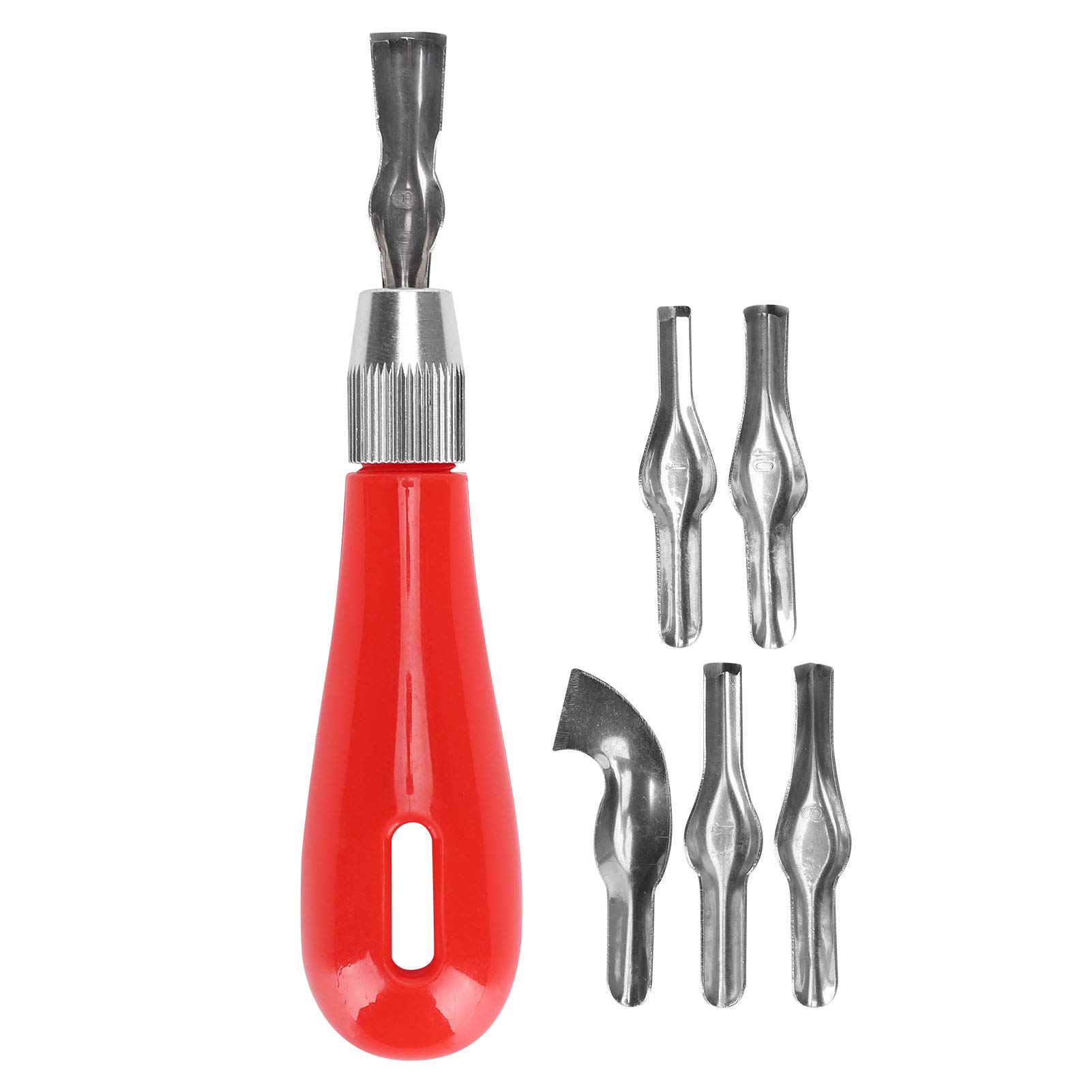 Rubber Stamp Making Kit, Block Printing Kit with Cutter Tools Rubber Carving Blocks Linoleum Cutter Set for Stamp Carving Craft