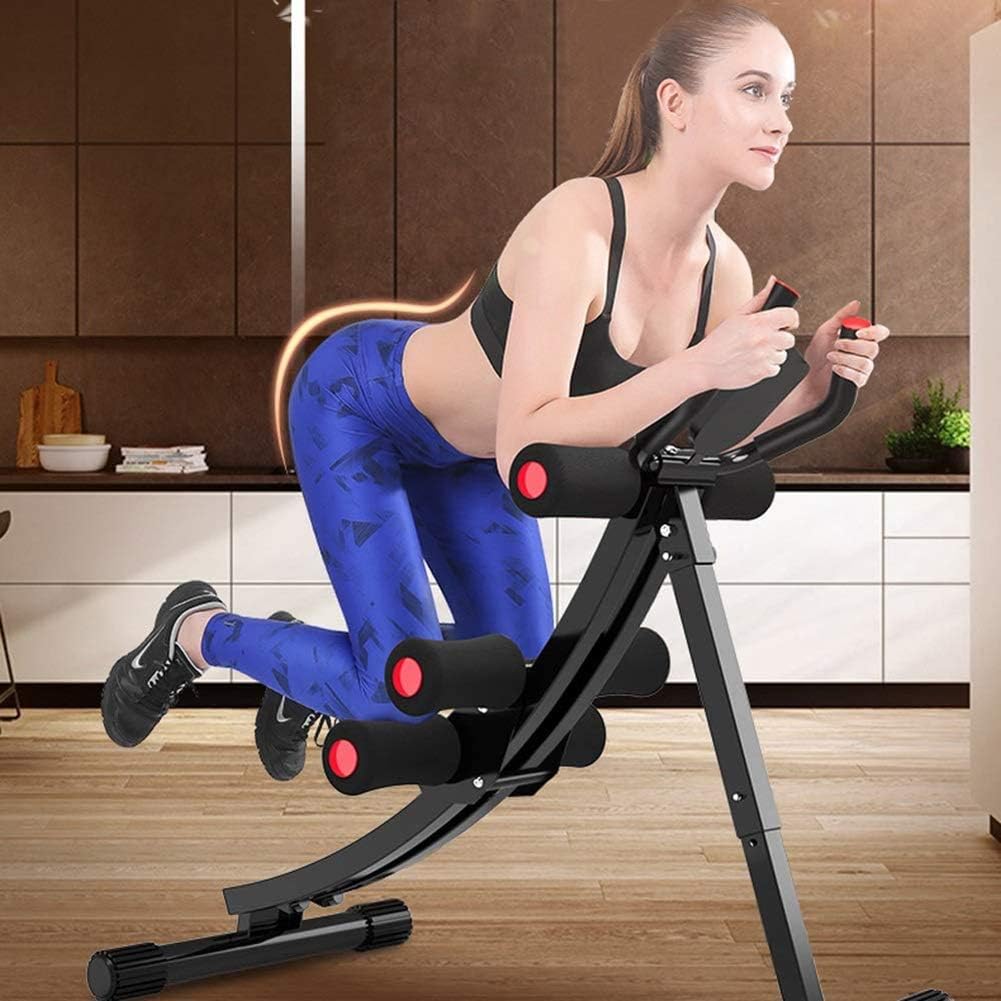 Ab Exercise Machine, Volume Abdominal Training with 3 Difficulty Levels Home Gym Trainers for Leg Thighs Rodeo Buttocks