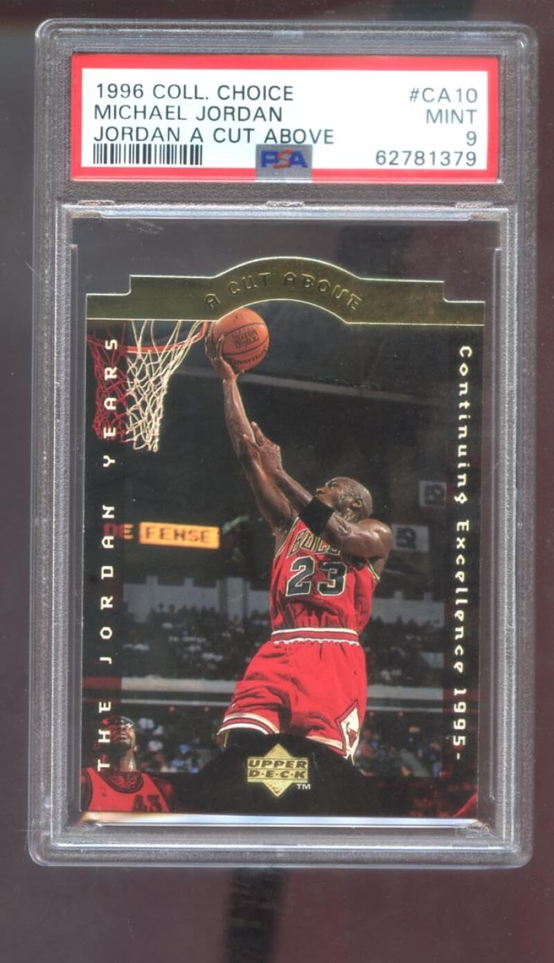 ＠NBA ジョーダン コメモラティブカード (UPPER DECK 1997) 1997 Upper Deck Memorable Moments Michael Jordan #1 HOF SGC