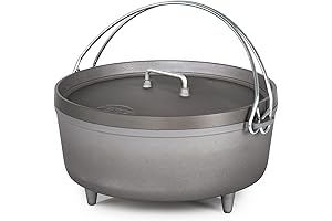 Exceptional 12" GSI Pot: Aluminum Dutch Oven for Unbeatable Cooking Performance