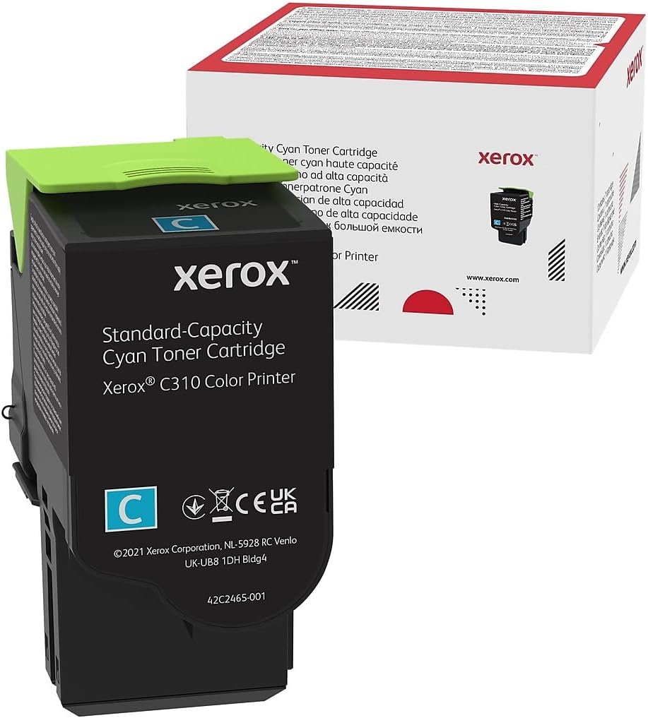 Xerox Original Standard Yield Laser Toner Cartridge - Single Pack - Cyan - 1 / Pack