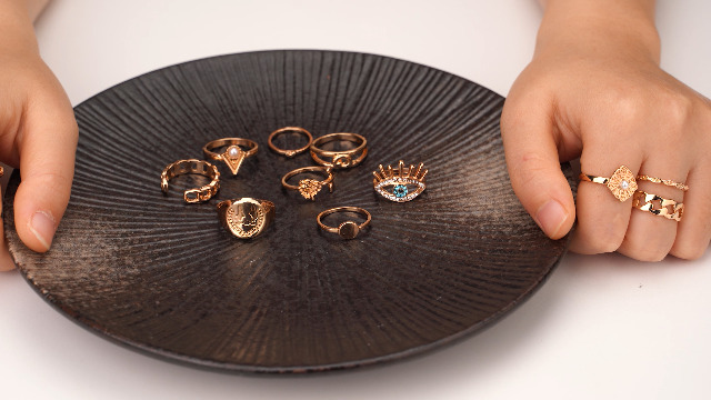 40Pcs 35mm Argent Métal Anneau Glands Pendentifs Bricolage Fournitures Accessoires Garniture Couleurs