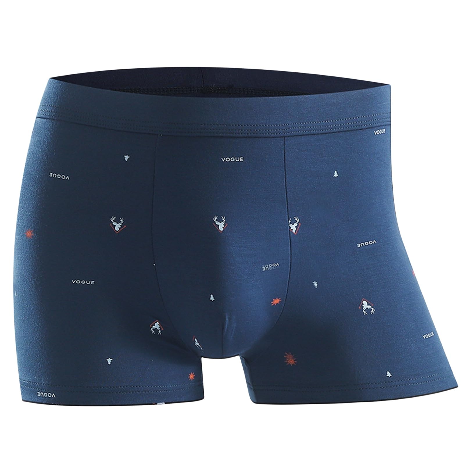 Boxer Uomo Boxer Modal da Uomo Comodo, Adatto alla Pelle, Traspirante E Semplice 4 Confezioni