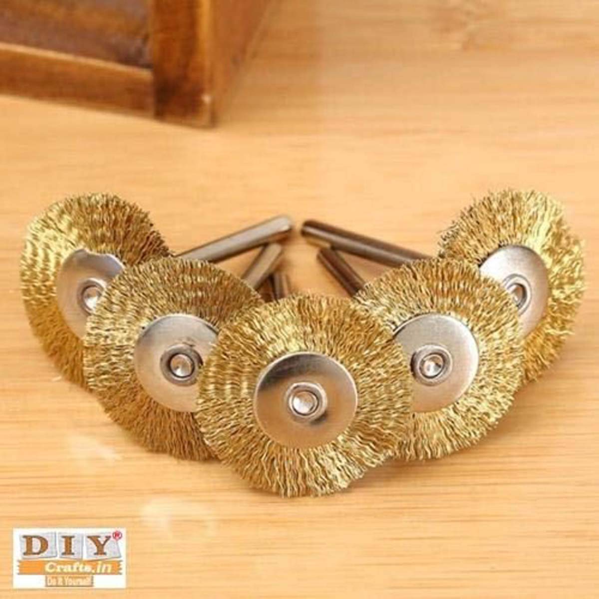 DIY Crafts Pack Of 5 Pcs Set, Design No# 3, 5 - Pcs Brass Wire Brush Polishing Wheels Set Kit DIY Tools for Dremel Rotary Tools Do it Your Self Too (Pack Of 5 Pcs Set, Design No# 3) (B077G8BNDG) Amazon Price History, Amazon Price Tracker