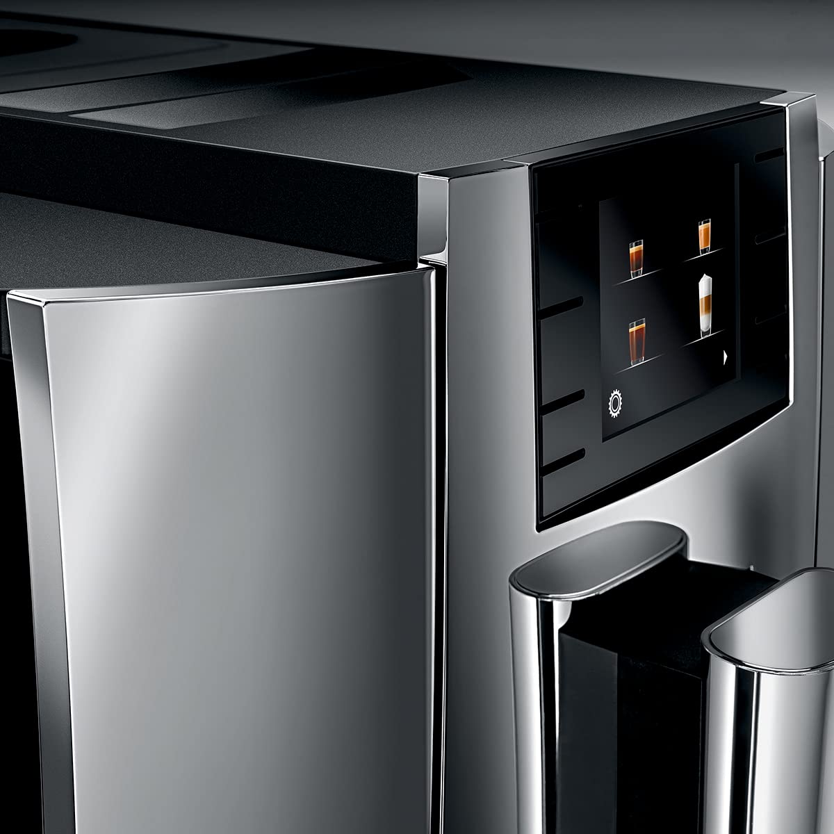 Amazon | 【公式】 JURA E8 Chrome ユーラ 全自動コーヒーマシン