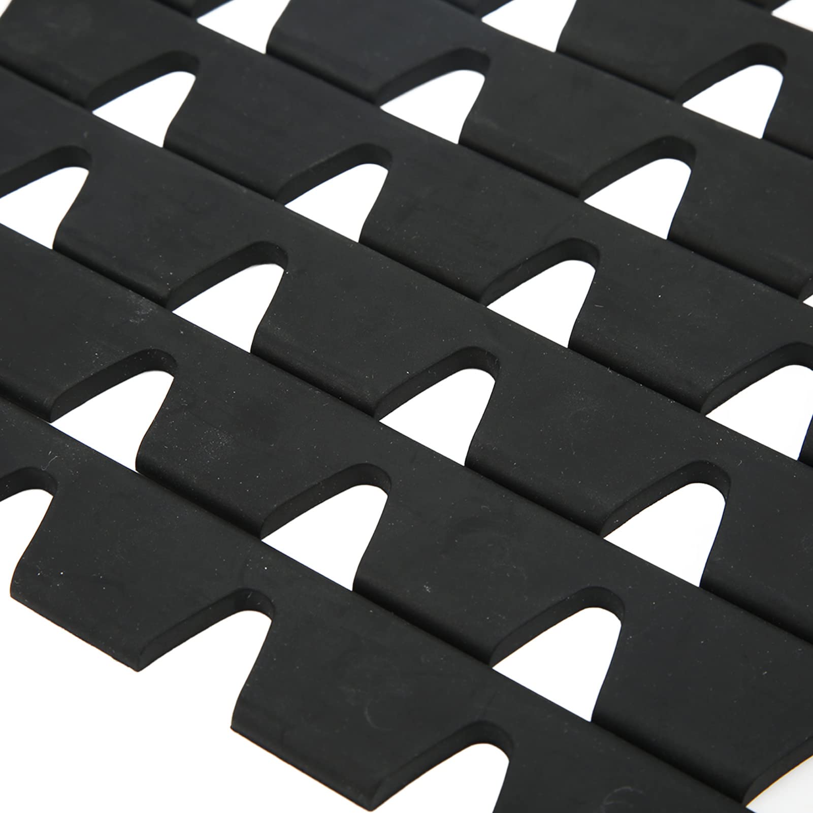Sliplo Car Exterior 8Pcs Set di Protezioni Antigraffio per Paraurti Anteriore in Gomma Nera Protezione Antigraffio per Paraurti Universale