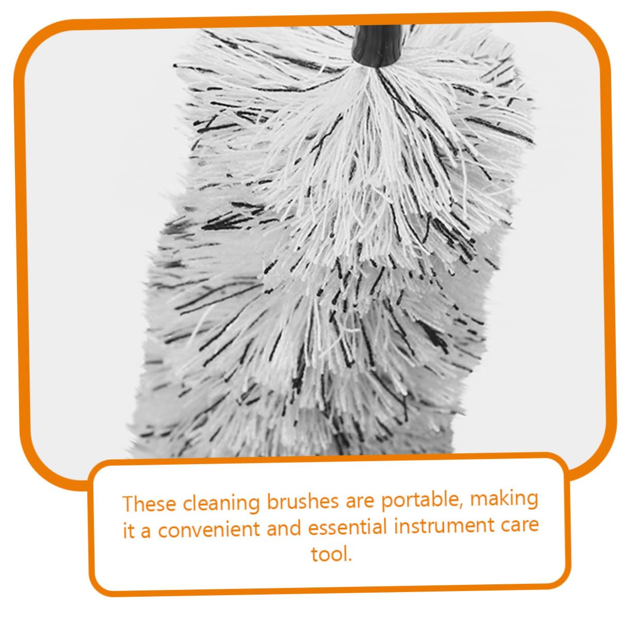 Toddmomy 2pcs Clarinet Cleaning Brush Flute Cleaning Kit Musical Instrument Cleaner Recorder Cleaner