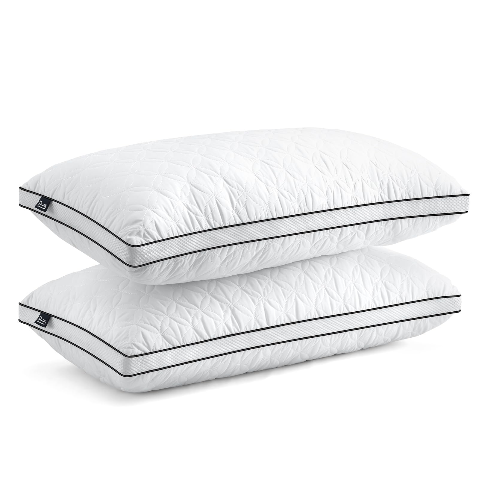 BedStory Juego de 2 Almohadas de 40 x 80 cm, 2 Almohadas para Dormir de Microfibra de 950 g, Transpirables y Lavables, Ideales para un sueño Profundo y reparador, Certificado Öko-Tex