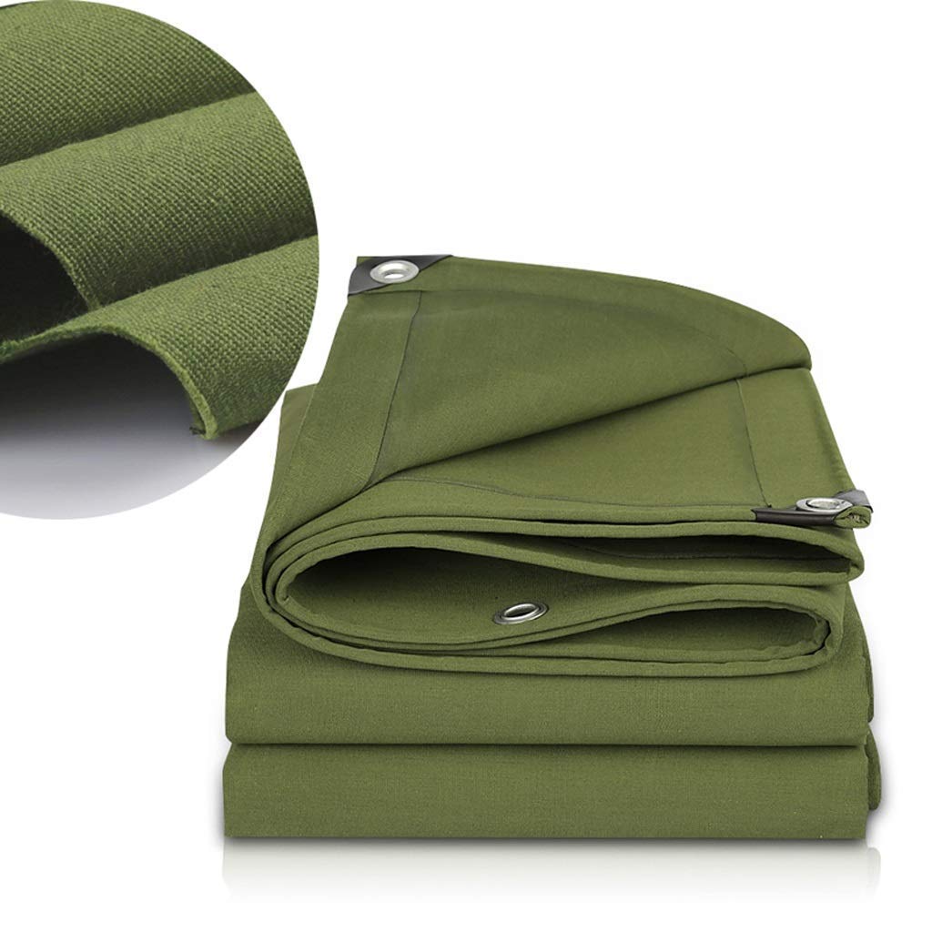 Dewan Sons 700 GSM Heavy Duty Canvas Tarp, 12' x 12' Pack of 2