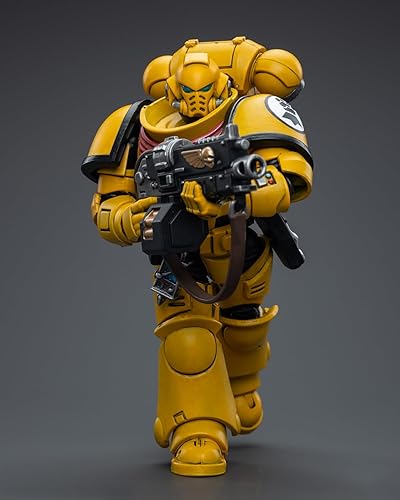 Miniatura 7 de Pipigirl JoyToy Warhammer 40K Space Marine Genuine License 118 Soldier, Ultramarines Terminator Capellán, 4.76 pulgadas Modelos Space Marines juegos