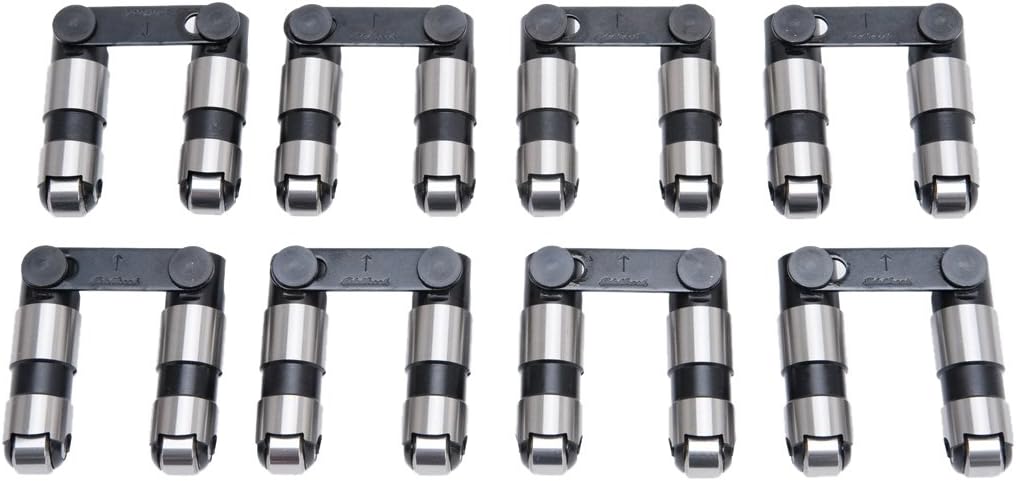 Edelbrock 97483 Hydraulic Roller Lifter Kit Precision Self-Aligning Retro-Fit 16 pc. Hydraulic Roller Lifter Kit
