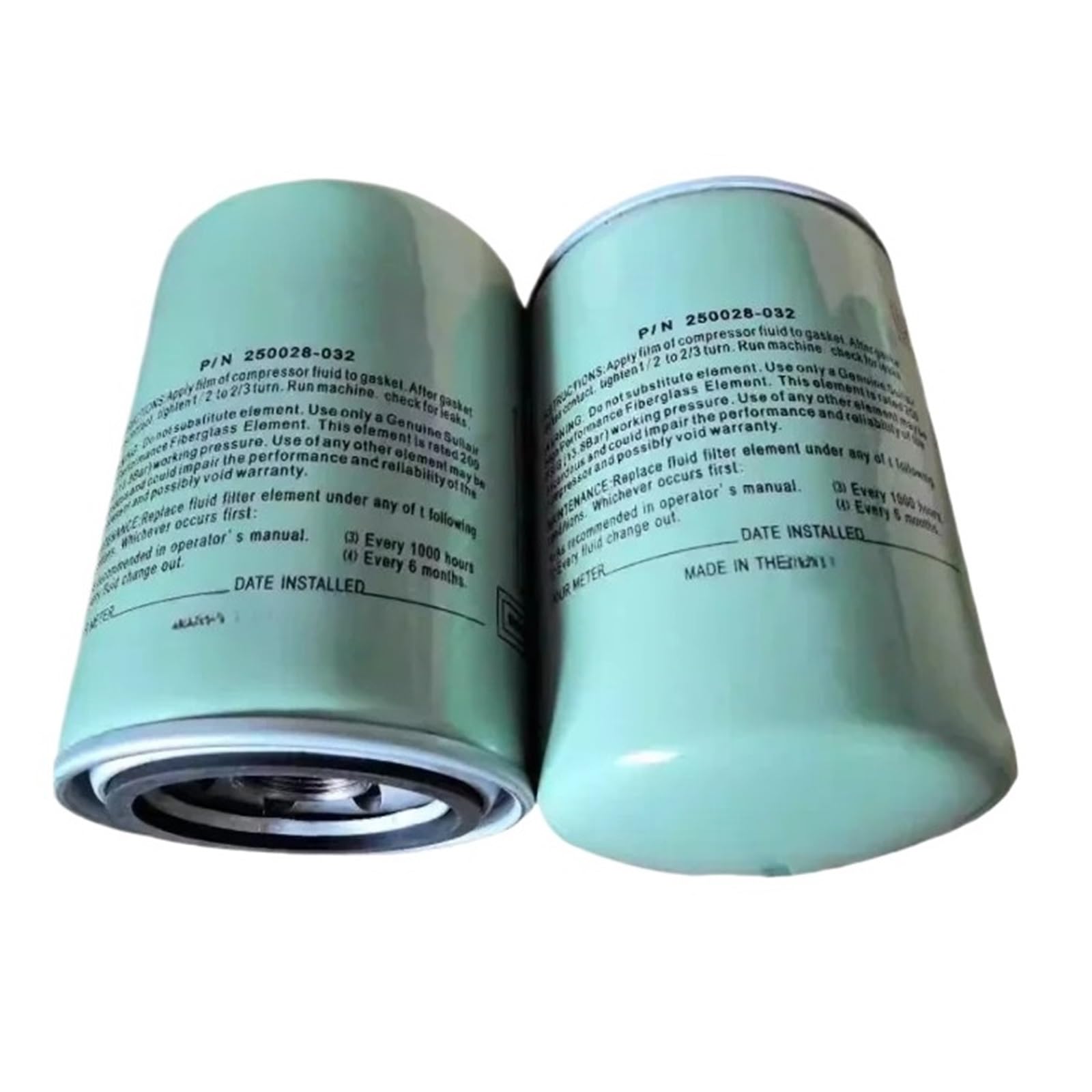 SJJBVPYX 1pcs Oil Filter for Air Compressor 250028-032
