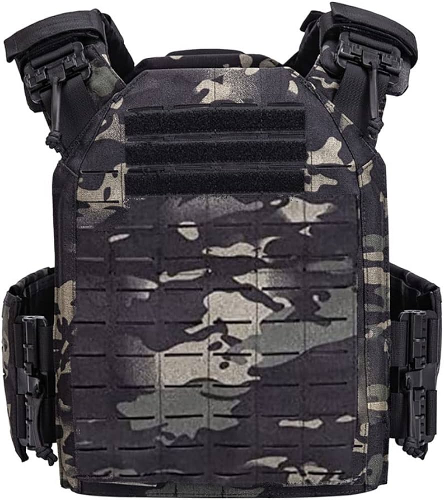 ブラック プレートキャリア MOLLEウェビング Amazon.co.jp: [TWINFALCONS] プレートキャリア 軽量 タクティカル