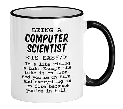 Casitika Computer Science Gifts. 11 Oz Funny Coffee Mug For Work Coders Or Programmers. Graduation Gift Idea For Software Developer.