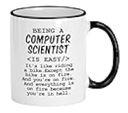 Casitika Computer Science Gifts. 11 Oz Funny Coffee Mug For Work Coders Or Programmers. Graduation Gift Idea For Software Developer.
