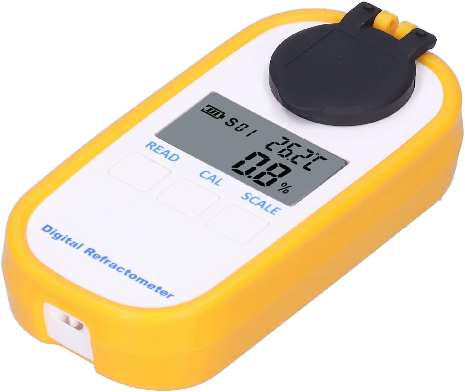 Sugar Content Meter, Saccharimeter Beekeeping Refractometer Brix Meter It Can Measure Brix and TDS for Sugar Content Detection