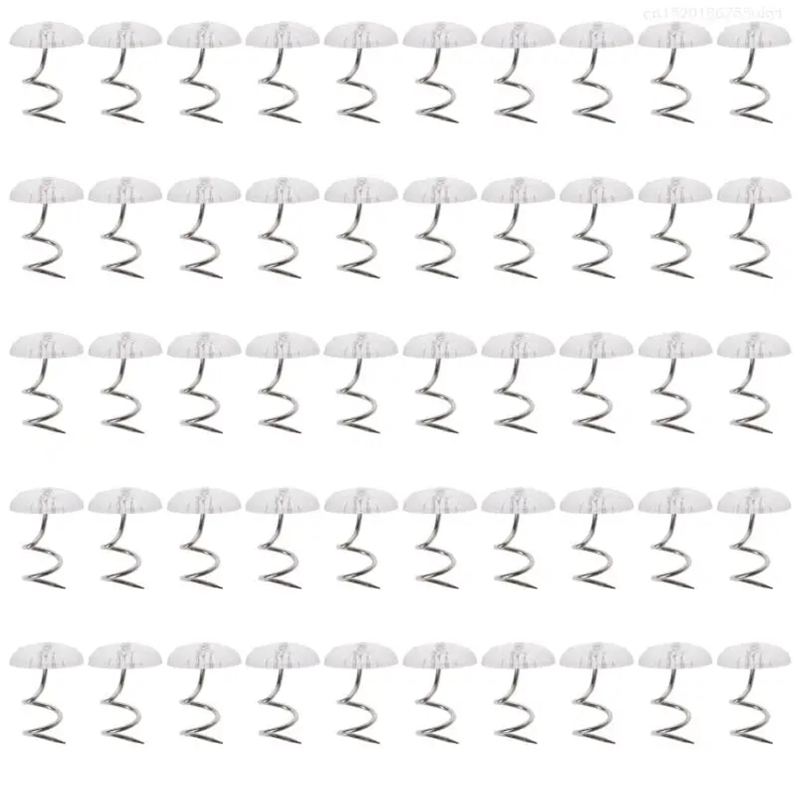 150 Pcs Bedskirt Pins Clear Heads Twist Pins for Upholstery Slipcovers Bedskirts F1FB