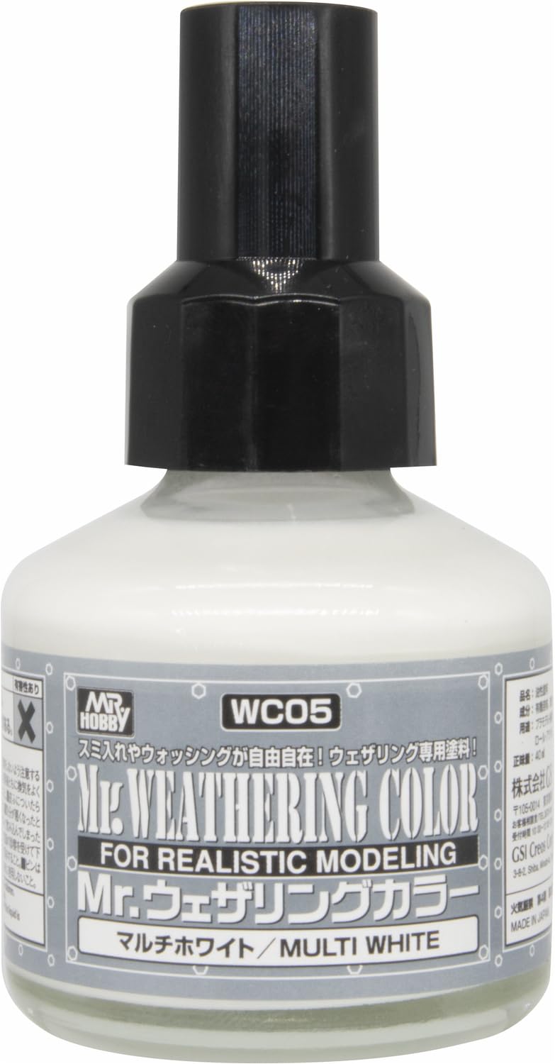 Amazon | GSIクレオス Mr.ウェザリングカラー マルチホワイト 40ml