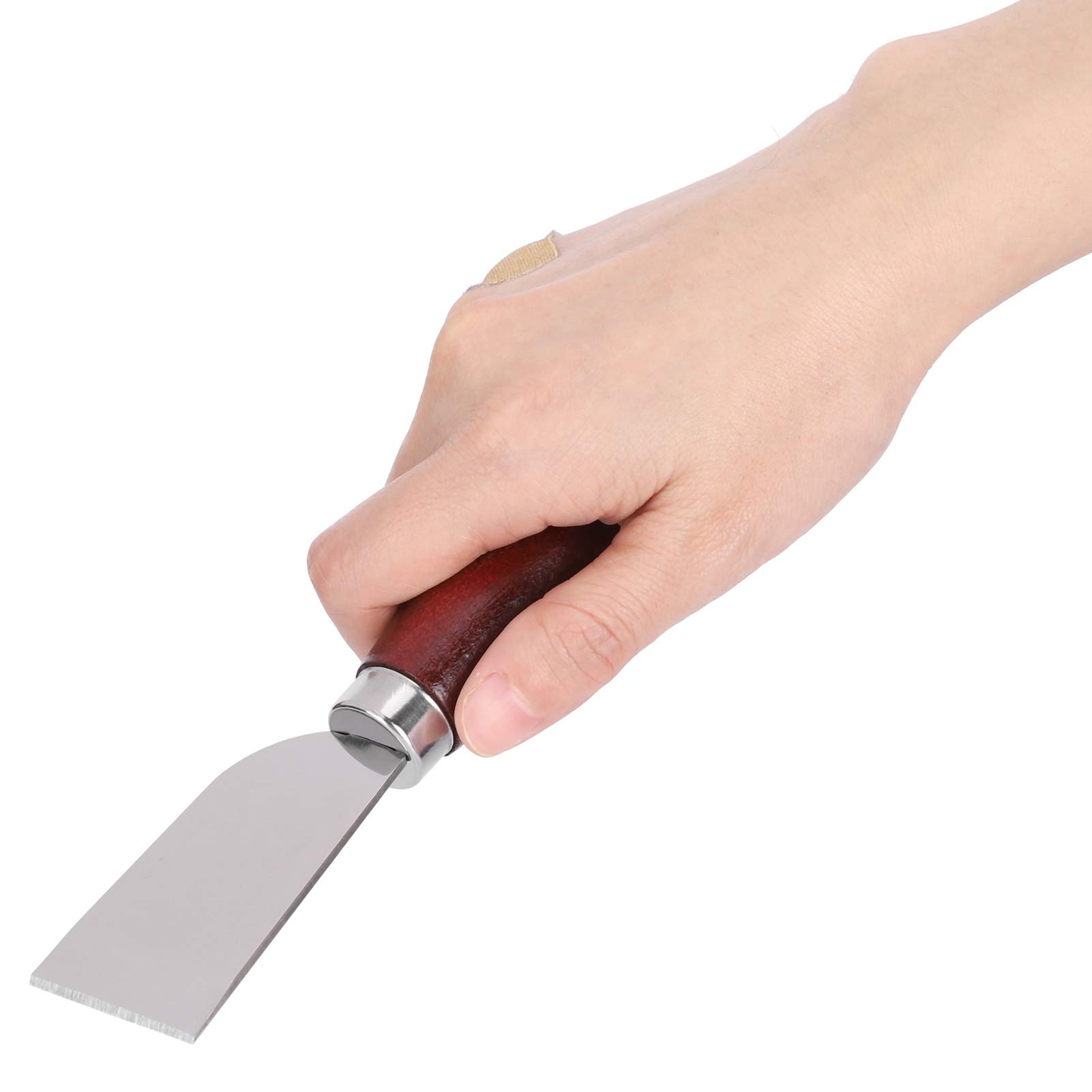 Juego de 33 herramientas de artesanía de cuero de primera calidad, kit de trabajo de cuero de grado profesional para tallar, estampar, perforar, coser, proyectos de artesan