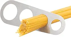 LYOR - Medidor para Porção de Massa Espaguete de Aço Inox 18,5cm x 6cm x 0,1cm