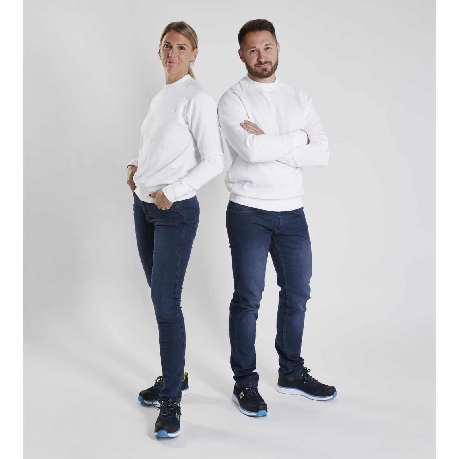 WüRTH MODYF Sweat de Travail col Rond Blanc