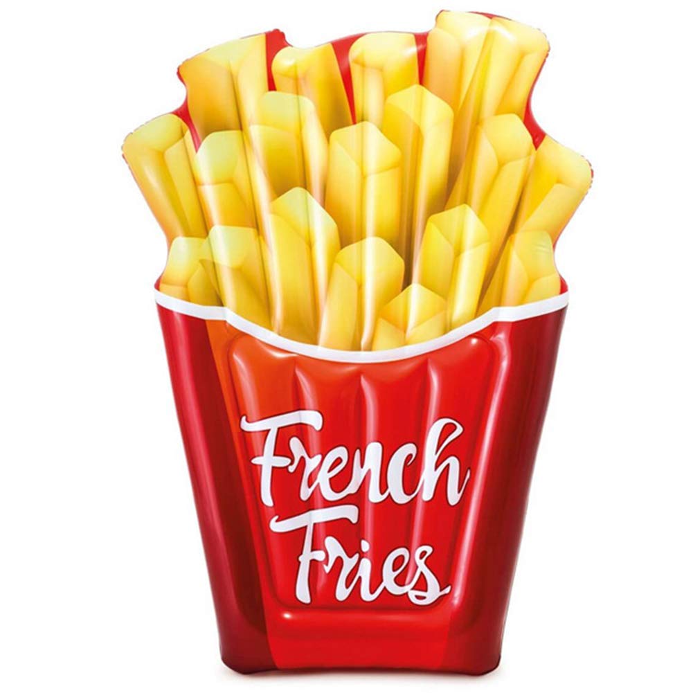 Buy SHY Inflatable Water Rafts Floating Bed, French Fries Inflated