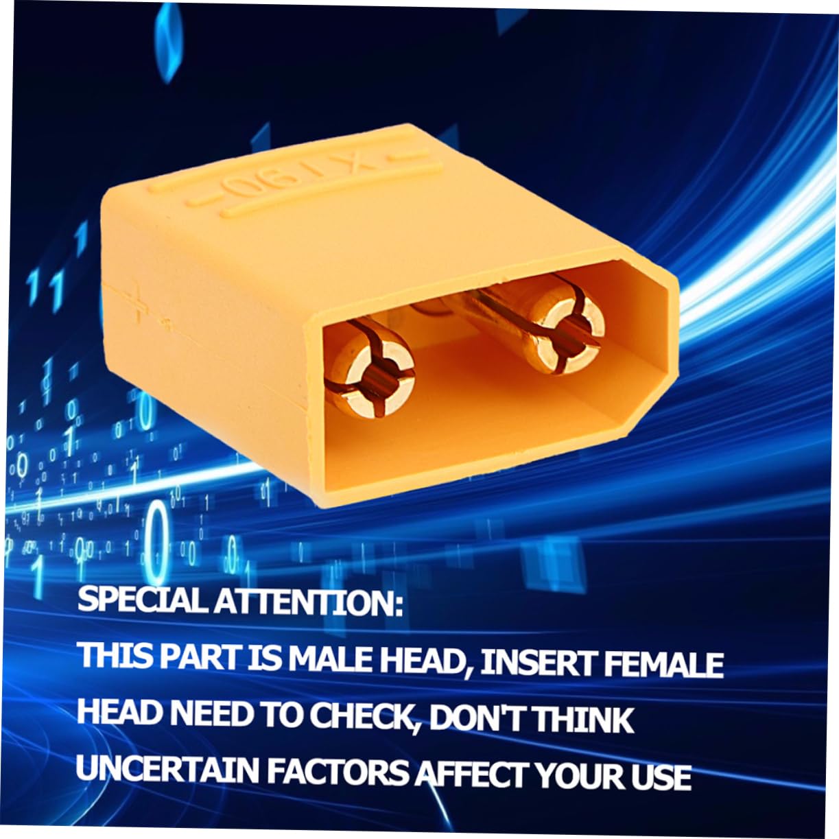 VILLFUL 8 Pairs Battery SMA Connectors Xt90u Connector Xt90 Connector Anti Spark Xt90 Male to Female Battery Connectors Male Female T to Xt90 Crimp Nylon