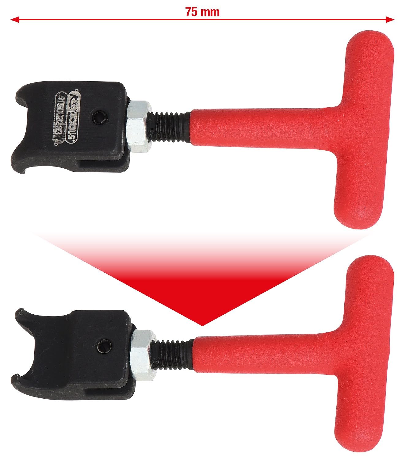 KS Tools 150.2233 Specjalne narzędzie do luzowania do pierścieni HENN®