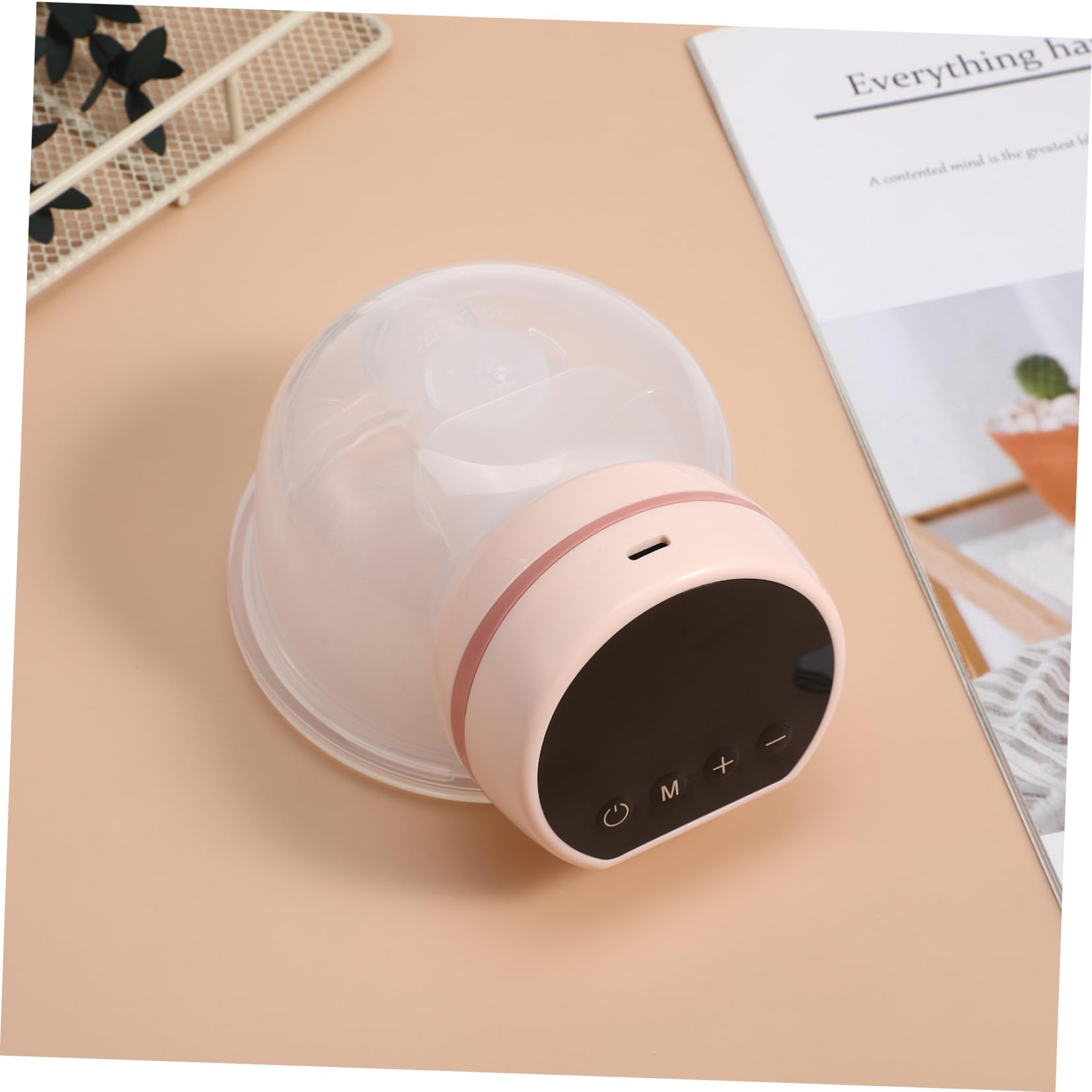 FRCOLOR Extractor de Leche Eléctrico Dispositivo Silencioso y Silicona Suave Portátil Diseño Manos Libres Cómoda Adecuado para Lactancia Materna