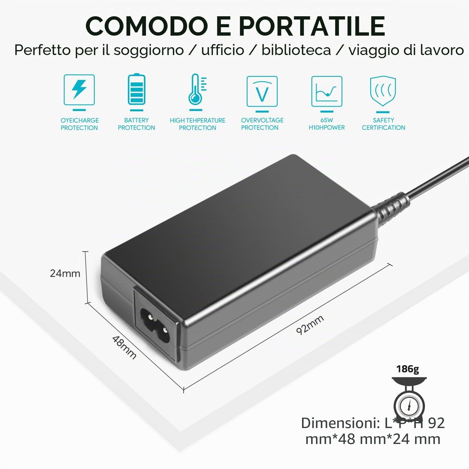 KFD 24V Caricatore Alimentatore per Casio pianoforte AD-E24250LW PSAA60W-240 AD-A24250LW Privia CT-X5000 PX-870 PX-830 PX-850 PX-860 PX-780 MZ-X500 MZ-X30 GP-700 AP-420 AP-450 AP460 Caricabatterie