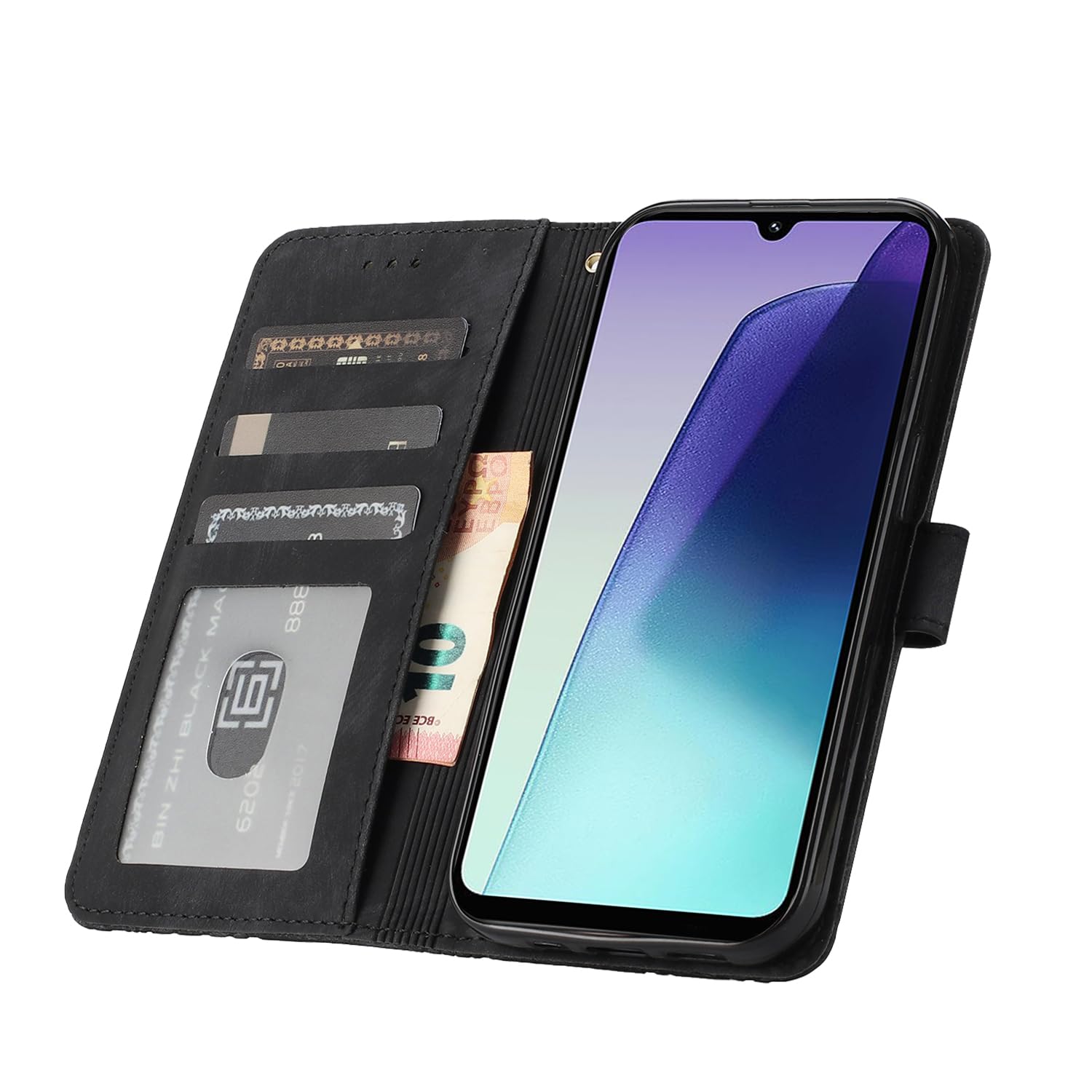 Custodia Portafoglio In Pelle PU Per Xiaomi Redmi 14C, 13C, A4 E Altri Modelli, Antishock, Lussuosa