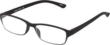SAV Mens Flex 2 5028 Reading Glasses - Flexible, Durable, Lightweight, Contemporary Readers For Men